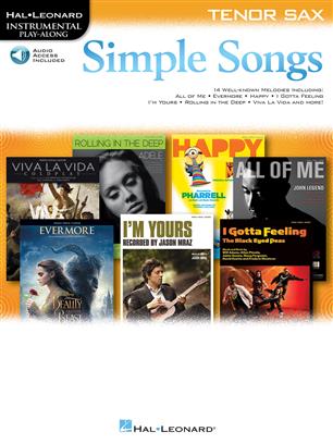 Simple Songs (Tenor Saxophon) - cliccare qui