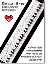 Klaviatur mit Herz - cliccare qui