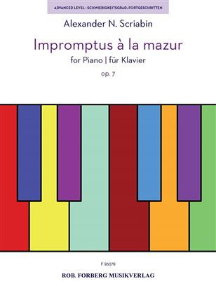 Impromptus à la mazur - cliccare qui Impromptus à la mazur - cliccare qui