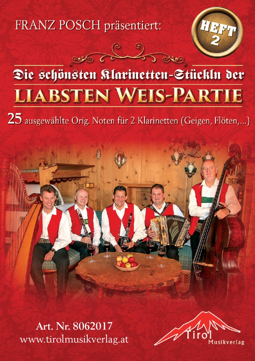 Sammelheft 2 - Die schnsten Klarinetten-Stckln der Liabsten Weis-Partie - cliccare qui