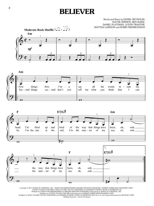 Believer, What About Us & More Hot Singles - cliccare qui Believer, What About Us & More Hot Singles - cliccare qui