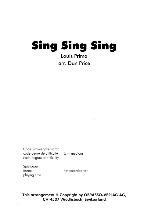 Sing Sing Sing - clicca qui