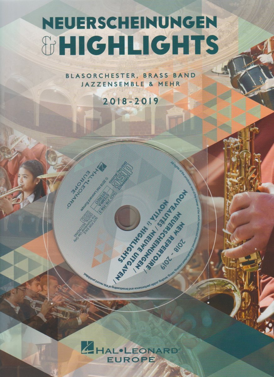 Hal Leonard Europe: 2018-2019 Neuerscheinungen Highlights - cliccare qui Hal Leonard Europe: 2018-2019 Neuerscheinungen Highlights - cliccare qui