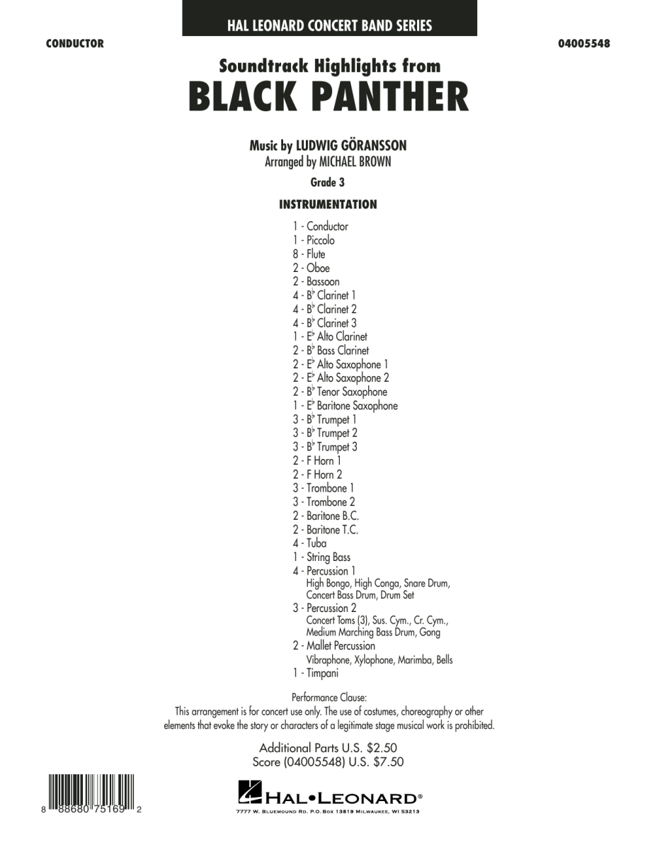 Soundtrack Highlights from 'Black Panther' - clicca qui
