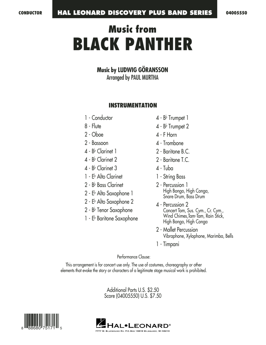 Music from 'Black Panther' - clicca qui