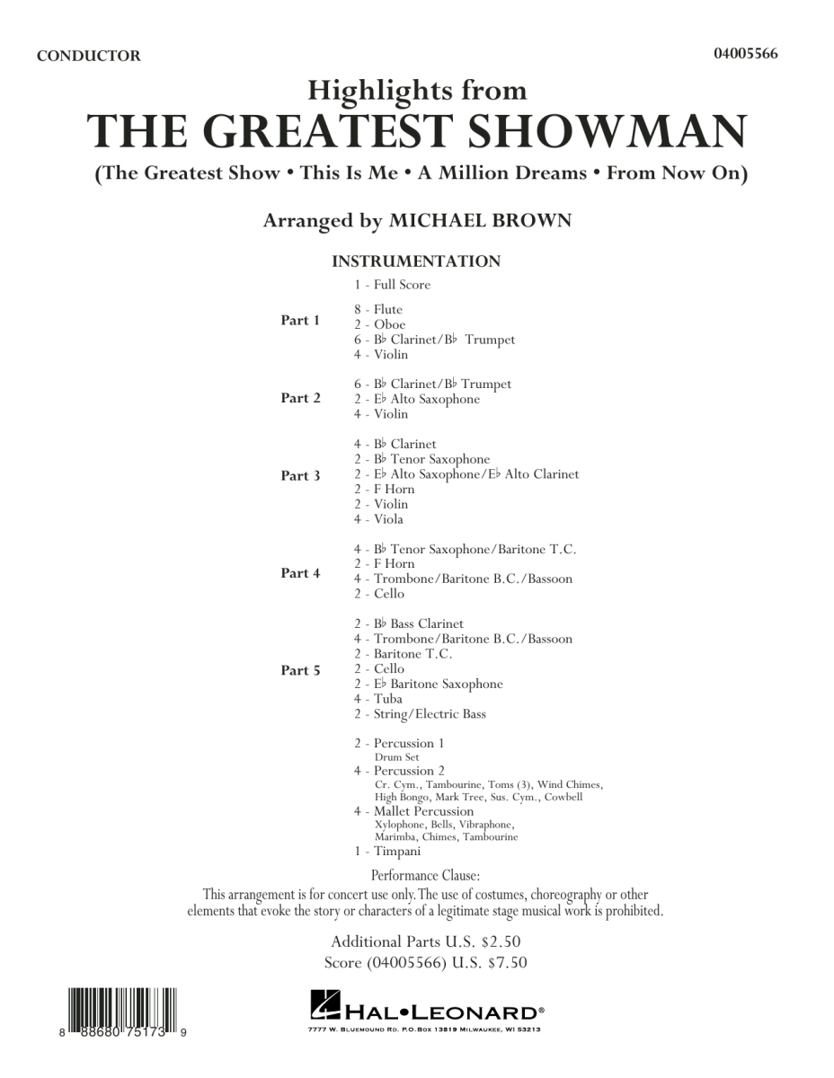 Highlights from 'The Greatest Showman' - clicca qui