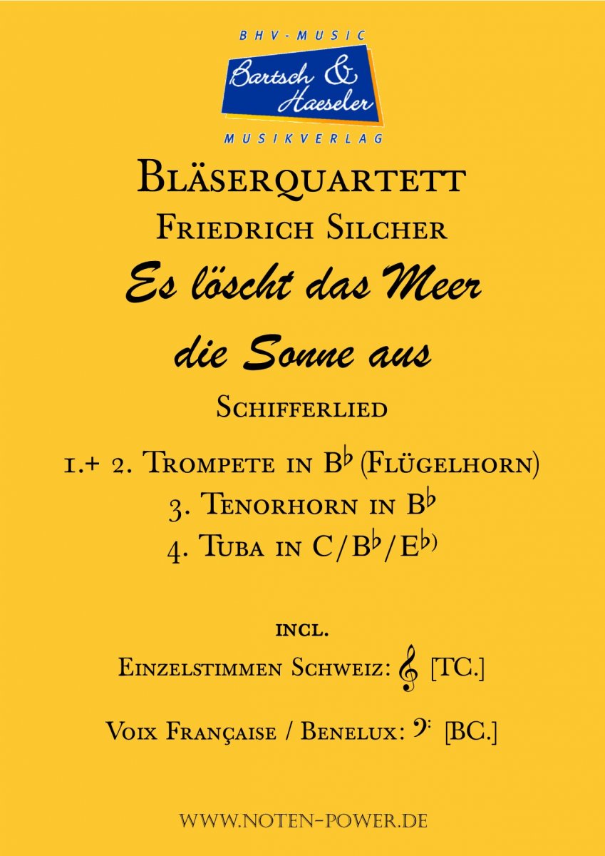 Es lscht das Meer die Sonne aus (Schifferlied) - cliccare qui