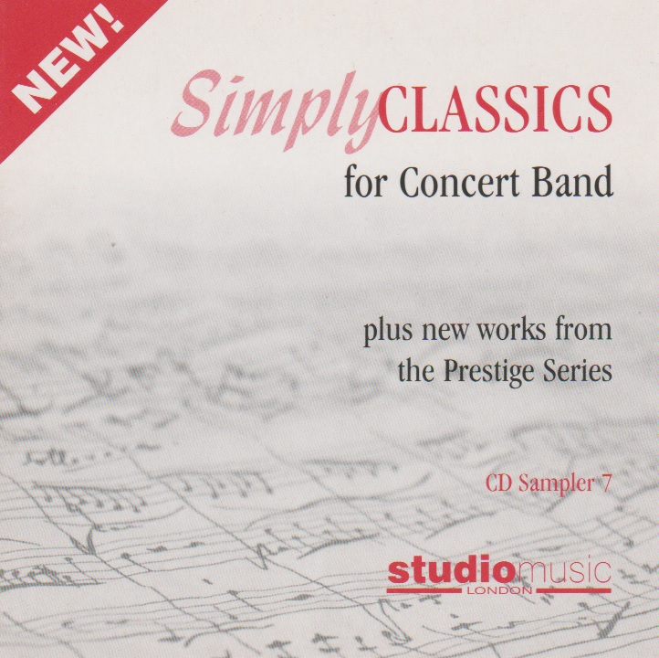 Studio Music Simply Classics for Concert Band #7 - cliccare qui