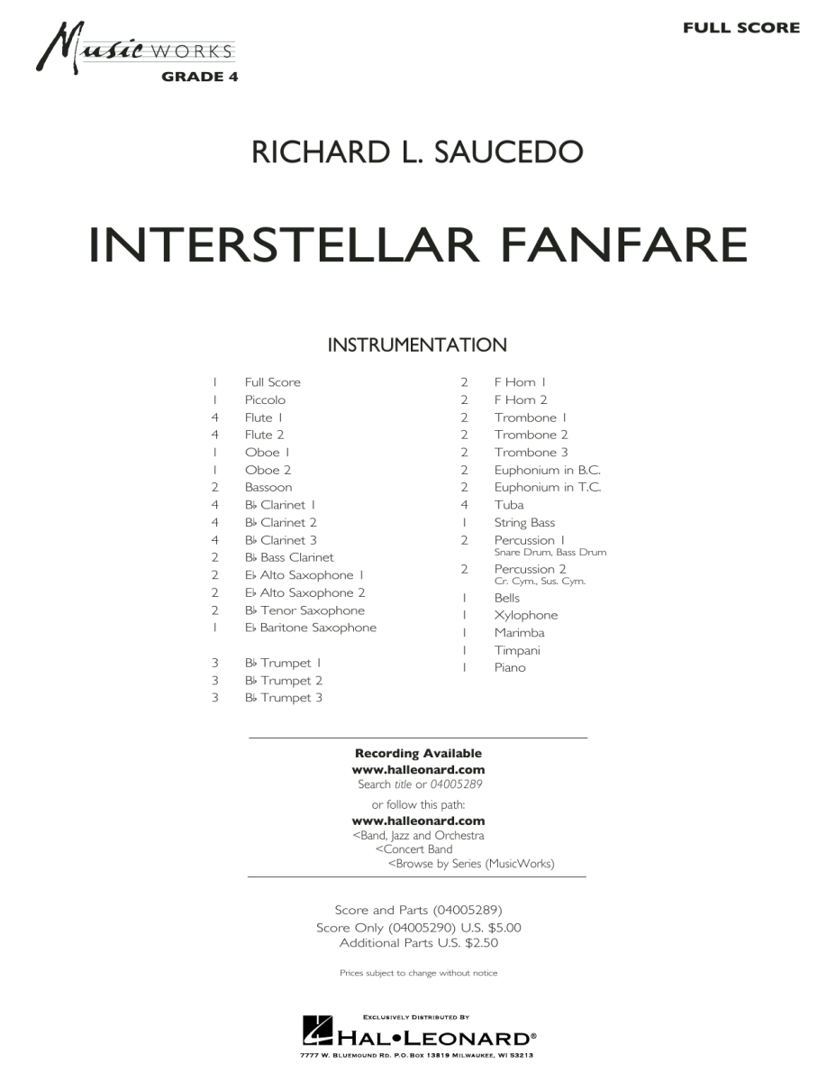 Interstellar Fanfare - clicca qui