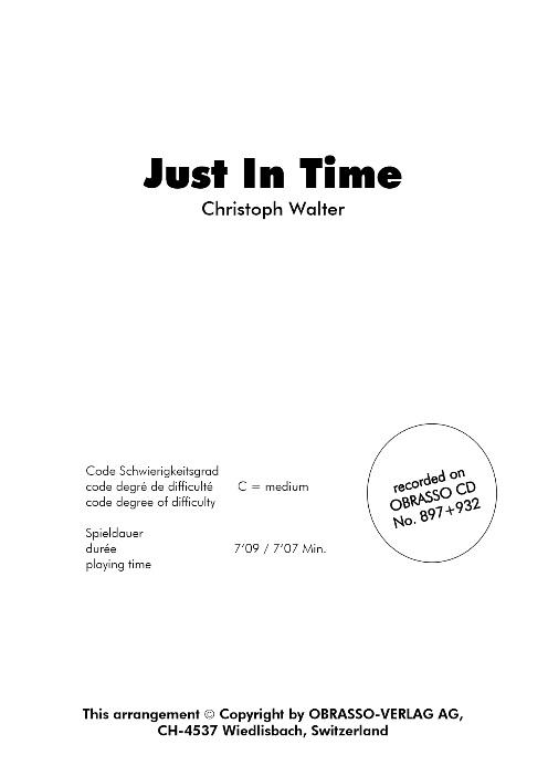 Just in Time - clicca qui