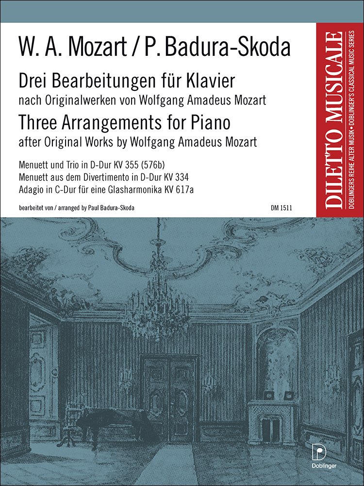 3 Bearbeitungen nach Mozarts Originalwerken - cliccare qui 3 Bearbeitungen nach Mozarts Originalwerken - cliccare qui