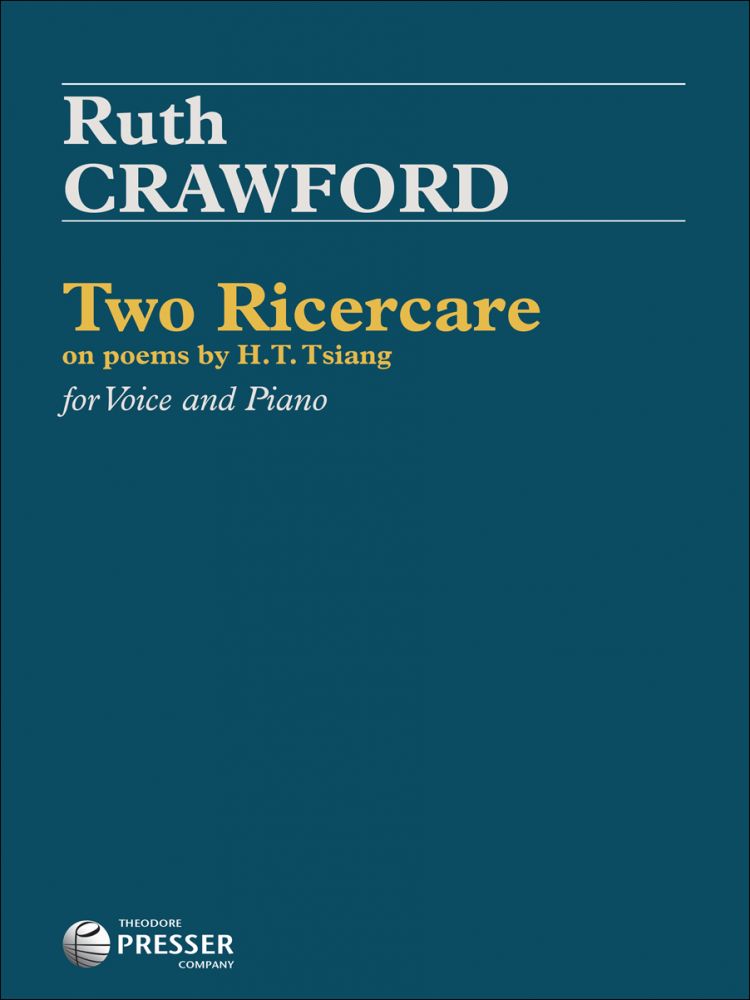 2 Ricercare on poems by H.T. Tsiang - cliccare qui 2 Ricercare on poems by H.T. Tsiang - cliccare qui