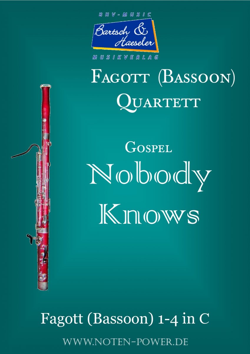 Nobody Knows (Gospel) - cliccare qui Nobody Knows (Gospel) - cliccare qui