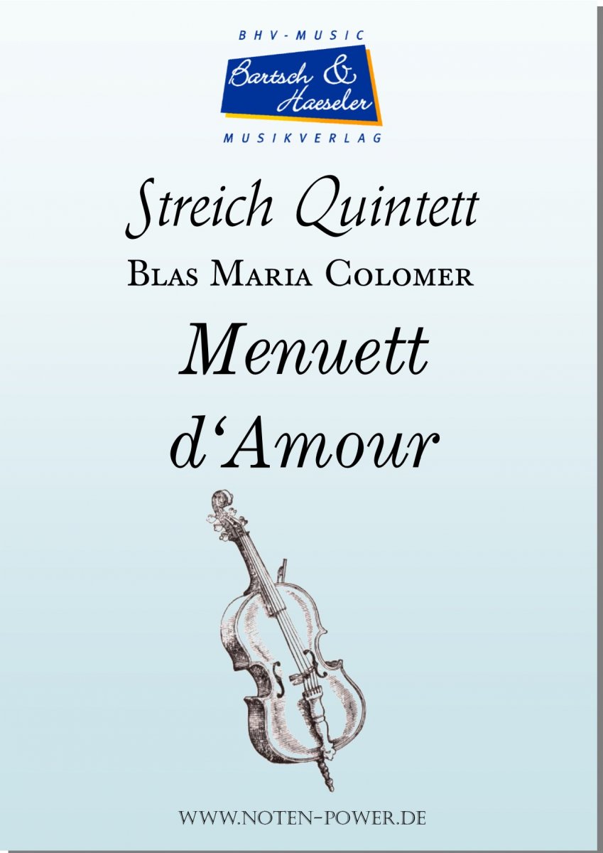 Menuett d‘Amour - cliccare qui Menuett d‘Amour - cliccare qui