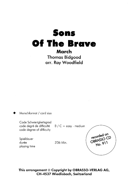 Sons of the Brave - clicca qui