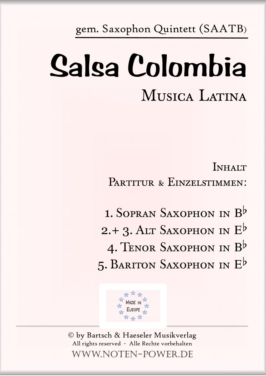 Salsa Colombia (Musica Latina) - cliccare qui Salsa Colombia (Musica Latina) - cliccare qui