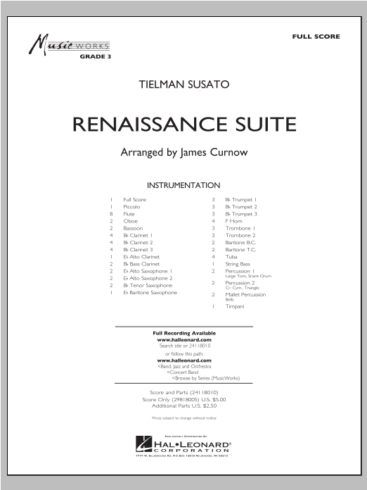 Renaissance Suite - clicca qui