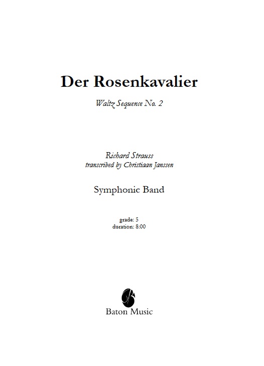 Rosenkavalier, Der (Waltz Sequence #2) - clicca qui