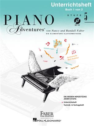 Piano Adventures: Unterrichtsheft #5 mit CD - cliccare qui