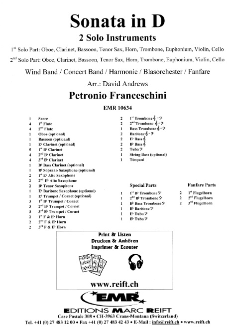 Sonata in D - clicca qui
