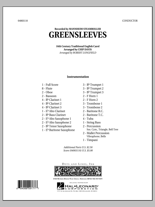 Greensleeves - clicca qui