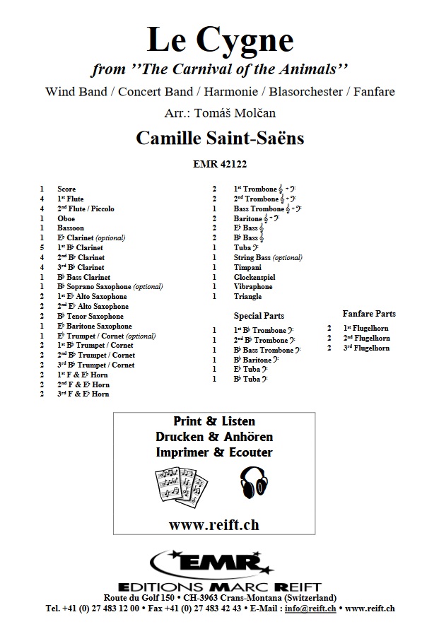 Le Cygne (from "The Carnival of the Animals") - clicca qui