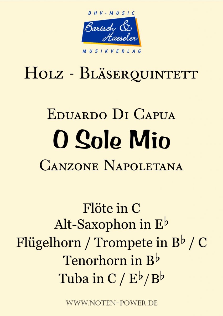 O Sole Mio - cliccare qui O Sole Mio - cliccare qui