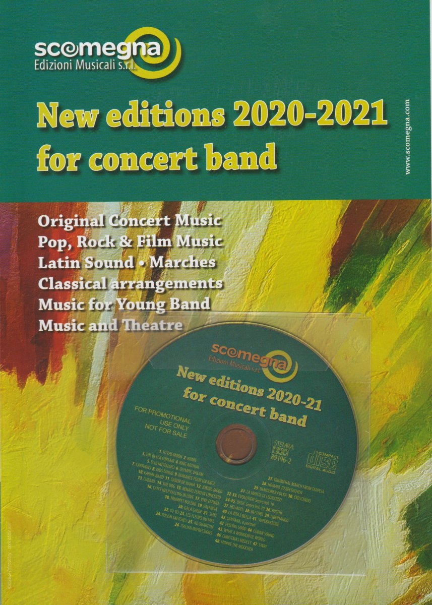 Scomegna 2020-2021 New Edition for Concert Band - cliccare qui
