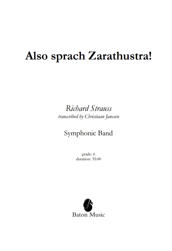 Also sprach Zarathustra - clicca qui