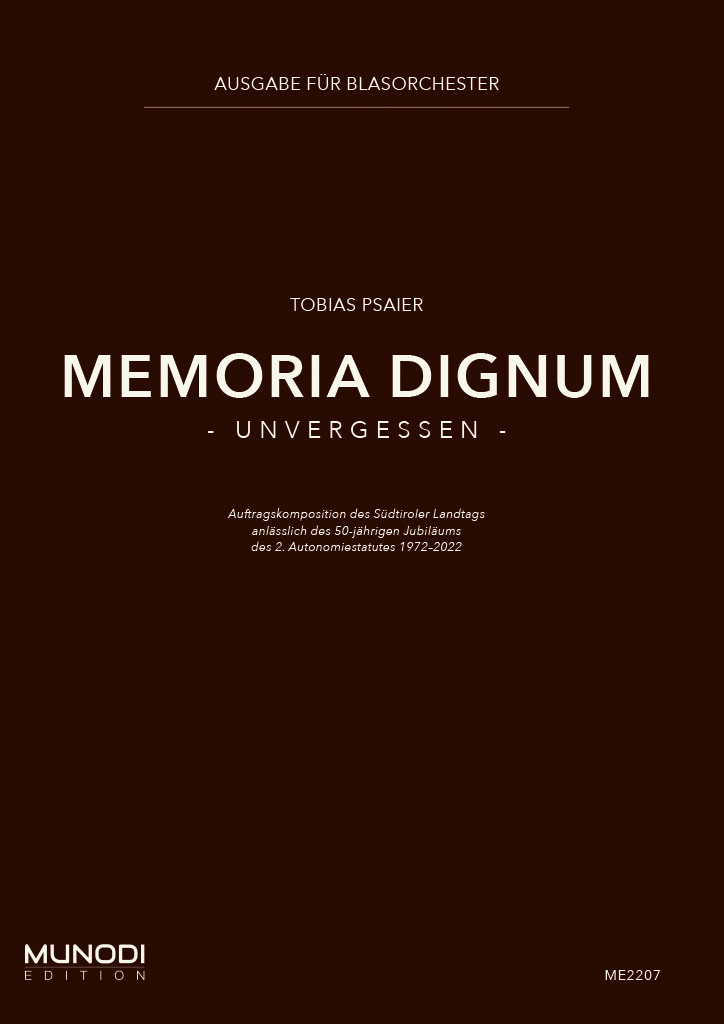 Memoria Dignum (Unvergessen) - clicca qui