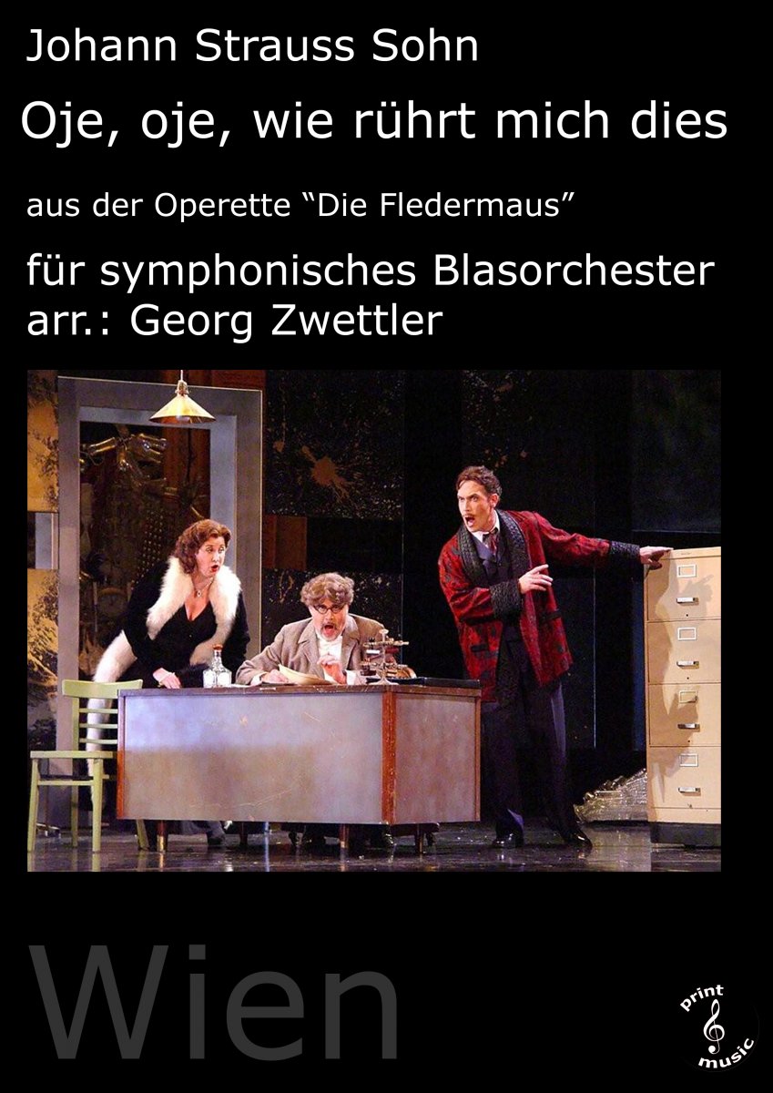 Oje, oje, wie rhrt mich dies - aus der Operette "Die Fledermaus" - cliccare qui