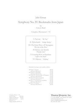 Symphony #4: Bookmarks from Japan (Complete) - cliccare qui Symphony #4: Bookmarks from Japan (Complete) - cliccare qui