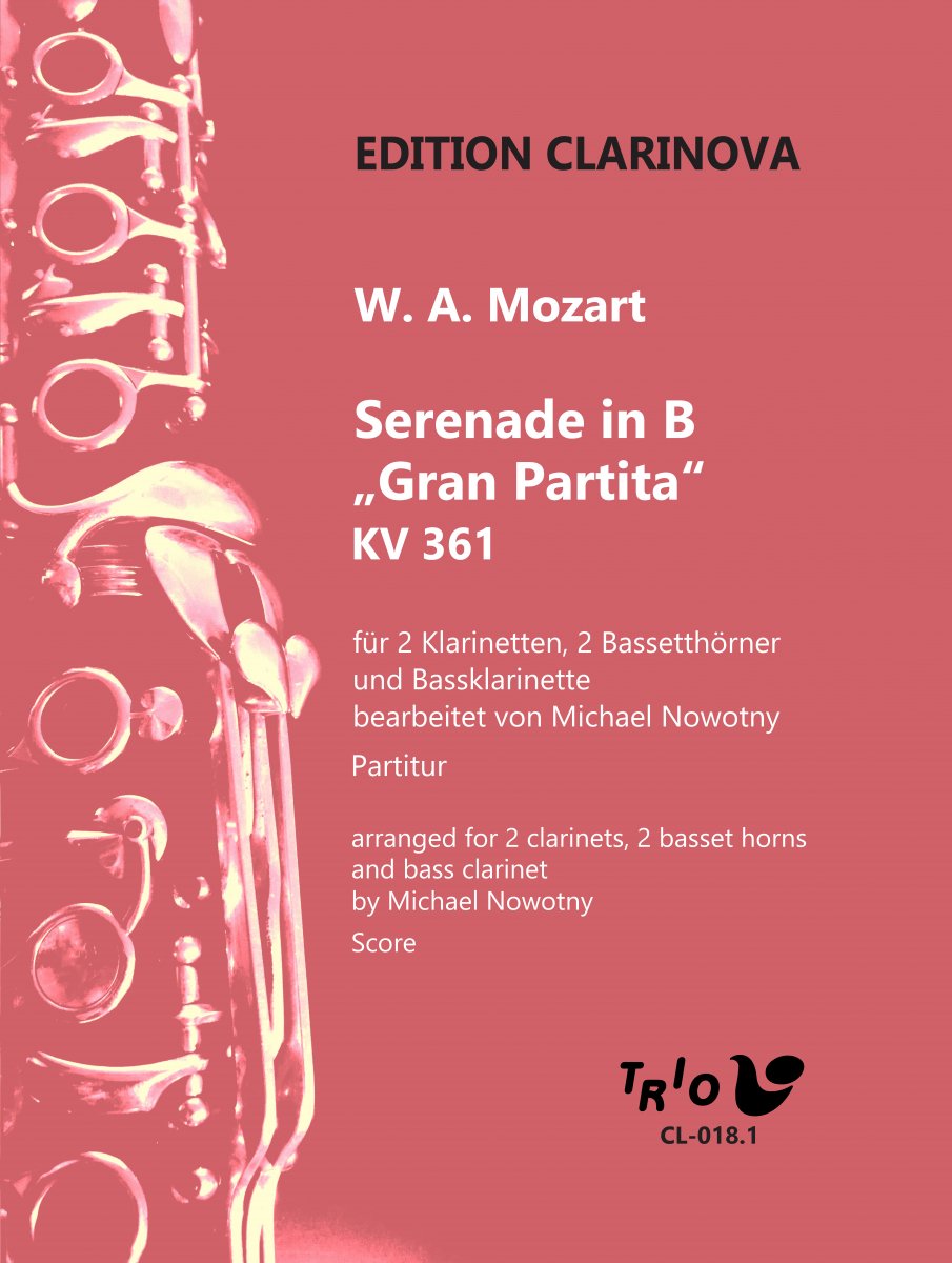 Serenade in B 'Gran Partita' - cliccare qui Serenade in B 'Gran Partita' - cliccare qui