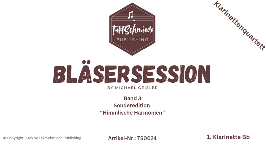 Bläsersession #3 (Sonderedition 'Himmlische Harmonien') - cliccare qui Bläsersession #3 (Sonderedition 'Himmlische Harmonien') - cliccare qui