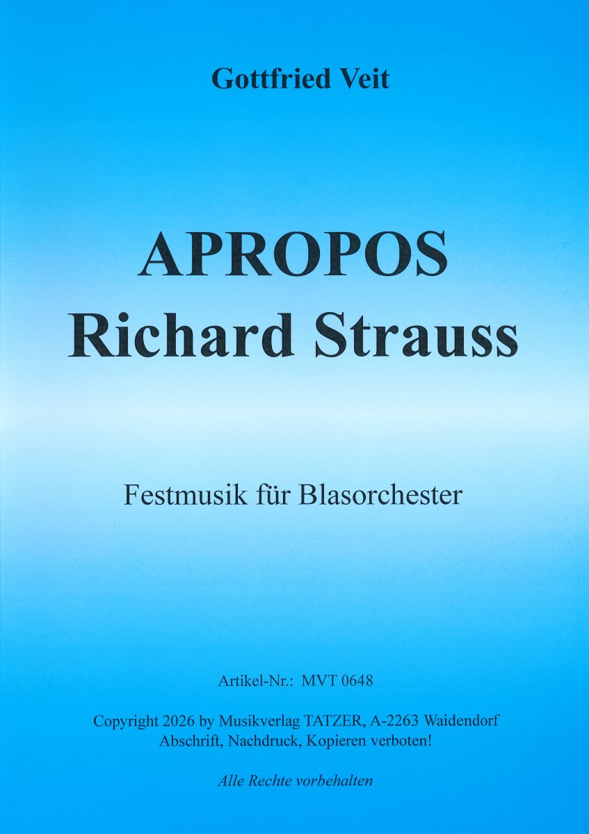 Apropos: Richard Strauss - cliccare qui