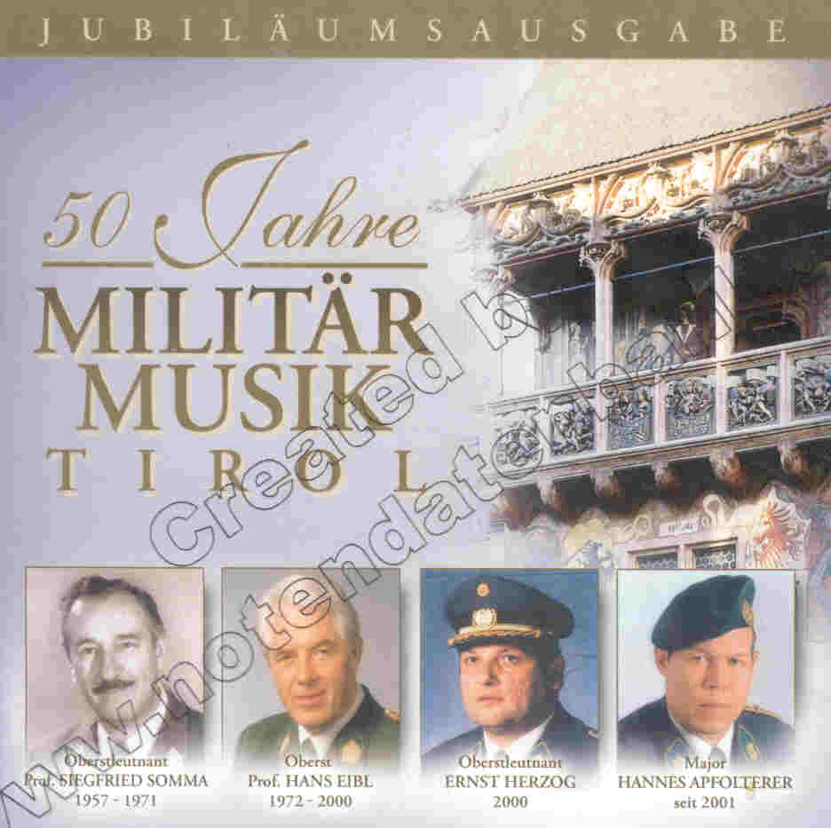 50 Jahre Militrmusik Tirol - clicca qui