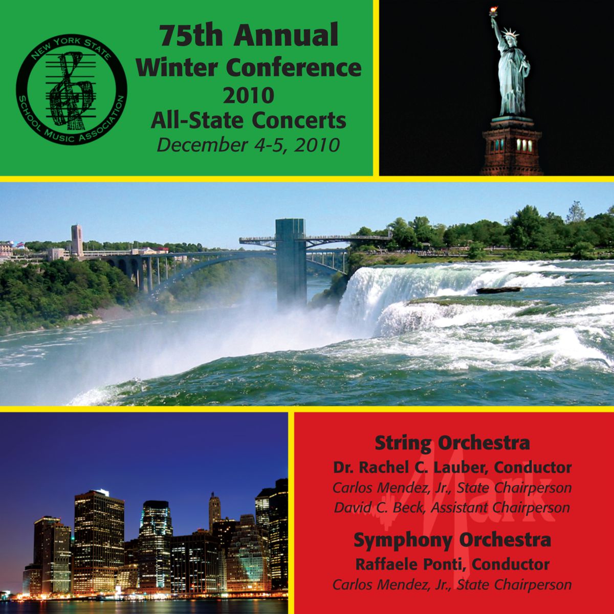 2010 New York State School Music Association: All-State String Orchestra & All-State Symphony Orchestra - cliccare qui