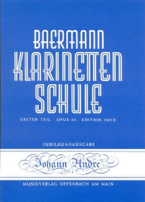 Baermann Klarinettenschule #1D - cliccare qui