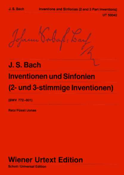 Inventionen und Sinfonien (Inventions and Symphonies) - cliccare qui