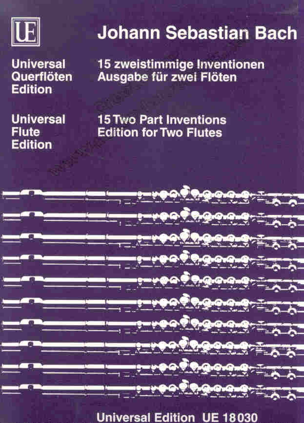 15 zweistimmige Inventionen - cliccare qui