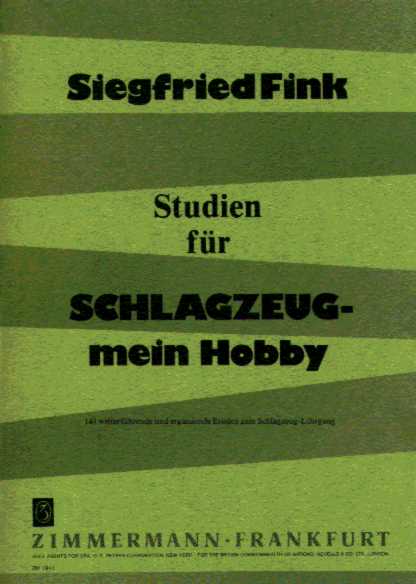 STUDIEN F�R SCHLAGZEUG MEIN HOBBY - cliccare qui