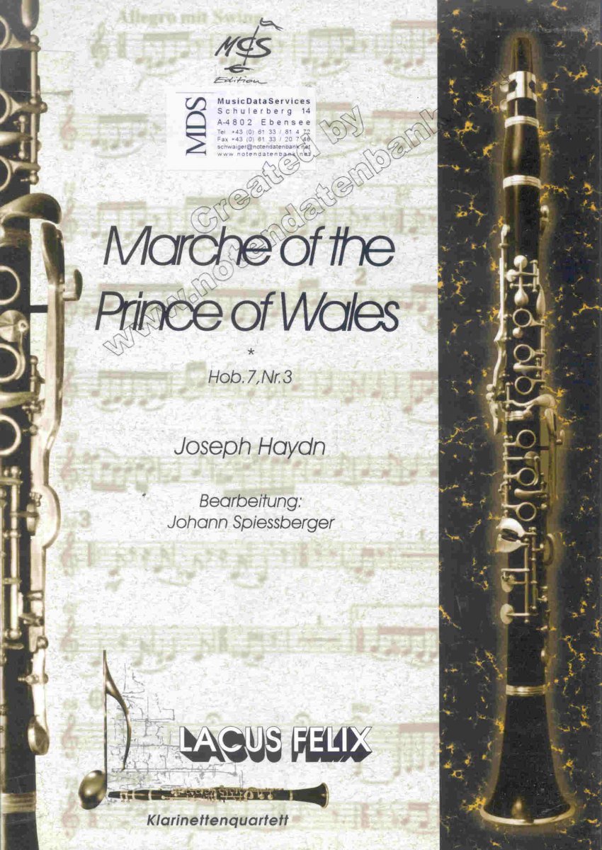 March for the Prince of Wales - cliccare qui