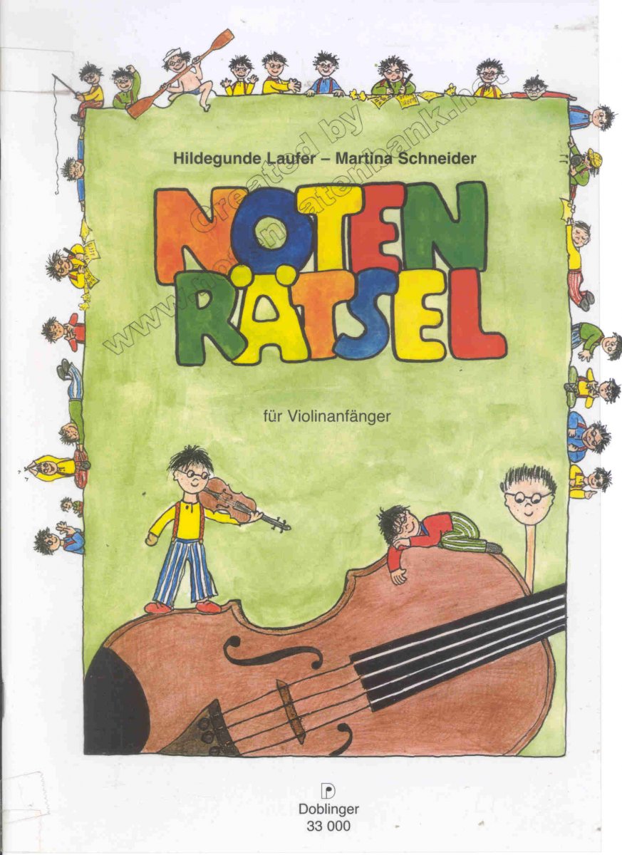 Notenr�tsel f�r Violinanf�nger - cliccare qui