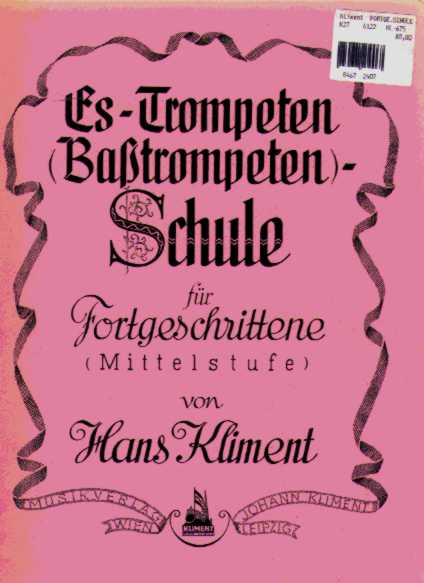 Schule fr Fortgeschrittene Trompete B-C / Flgelhorn, Kornett, Bassflgelhorn, Tenorhorn, Althorn - cliccare qui