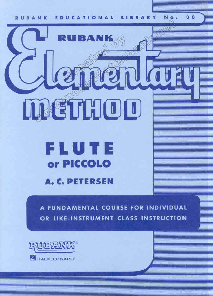 Elementary Method Flute or Piccolo - cliccare qui