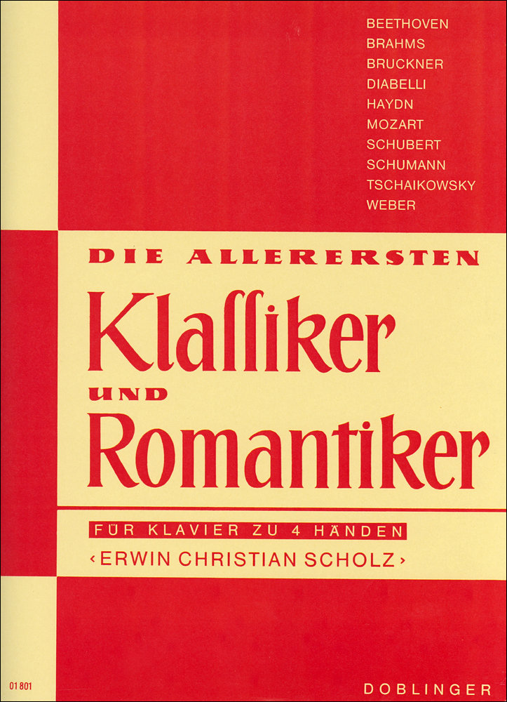 Allerersten Klassiker und Romantiker (4-hndig) - cliccare qui