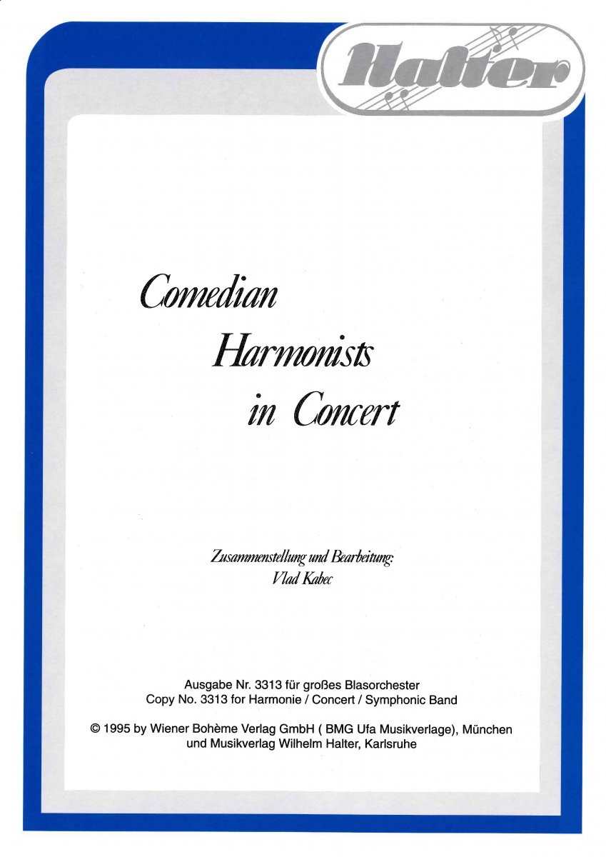 Comedian Harmonists in Concert - cliccare qui