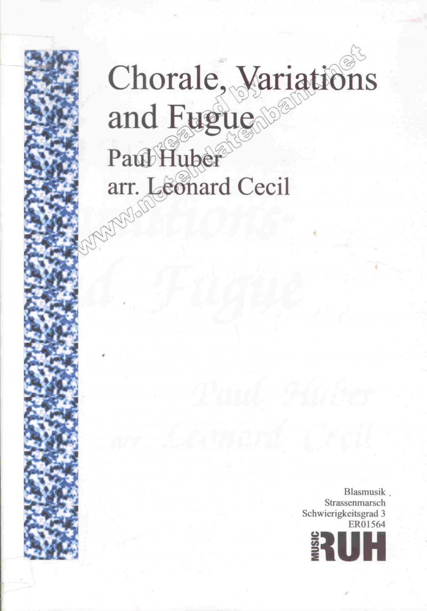 Choral, Variations and Fugue - cliccare qui Choral, Variations and Fugue - cliccare qui