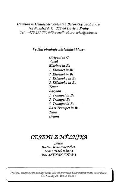 Am Rückweg (Cestou z Melinka) - cliccare qui Am Rückweg (Cestou z Melinka) - cliccare qui