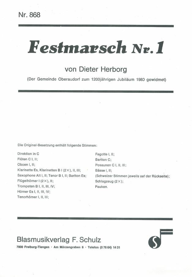 Festmarsch #1 - cliccare qui Festmarsch #1 - cliccare qui